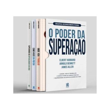 Imagem de Biblioteca Desenvolvimento Pessoal: O Poder Da Superação - Box Com 3 Livros