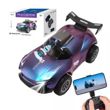 Imagem de Carrinho Controle Remoto Com Câmera Wifi Carro Recarregável Gradiente 
