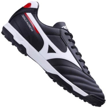 Imagem de Chuteira Society Mizuno Morelia Classic As, Preto, 38
