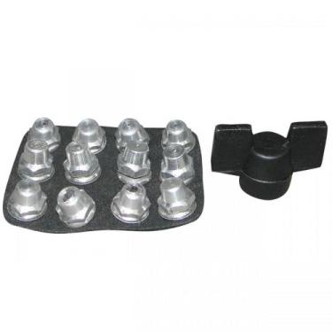 Imagem de Trava para Chuteira Cravo Kanxa Aluminio 12 Peças, Único