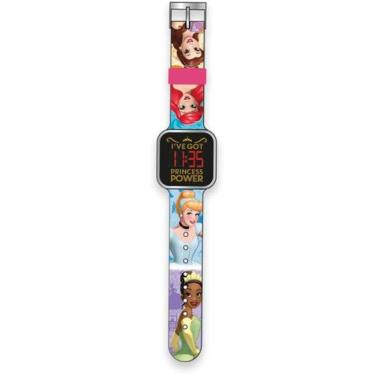 Imagem de Relógio Princesas De Led Infantil De Pulso Toyng - 58475