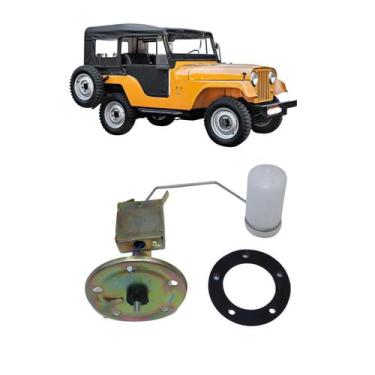 Imagem de Boia Tanque Combustível Jeep Willys Até 1971 5 Furos - Cav Medidores