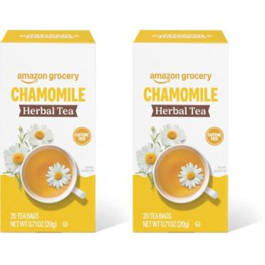 Imagem de Chá de Ervas Camomila Amazon Grocery 40 Sachês