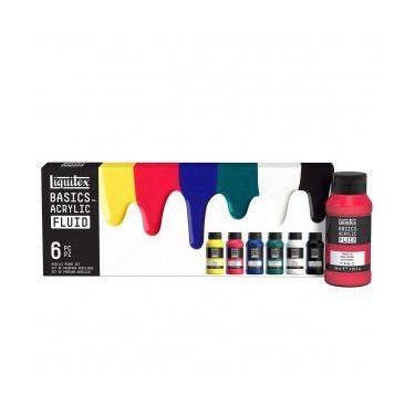 Imagem de Tinta Acrílica Liquitex Basics Fluid C/6 118ml