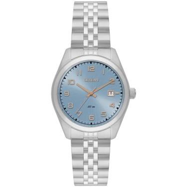 Imagem de Relógio Orient Feminino Ref: Fbss1206 A2sx Clássico Prateado