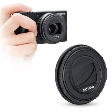 Imagem de Tampa de lente automotiva para Sony ZV-1F acessório magnético fácil de abrir e fechar tampa de lente antiarranhões protetor de lente de câmera de início rápido