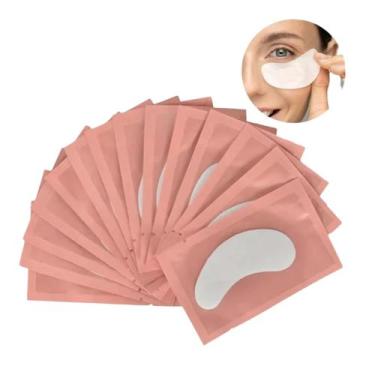 Imagem de 50 Protetor De Pálpebra Gel Alongamento Cílios Patch Pad - Imports