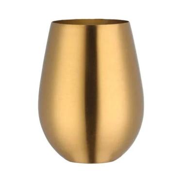 Imagem de Copo De Cerveja/Vinho De Aço Inoxidável Com Revestimento De Titânio De