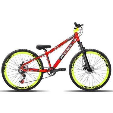 Imagem de Bicicleta aro 26 KOG Freeride, Vermelho 1