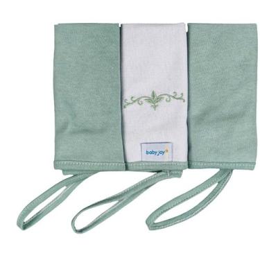 Imagem de Toalha de Boca de Malha para Bebê 30 cm x 35 cm Baby Joy, Arabesco ver