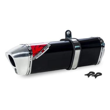 Imagem de Escape/Ponteira Coyote TRS 2 Way Alumínio - G 310 GS - Preto/Cromado