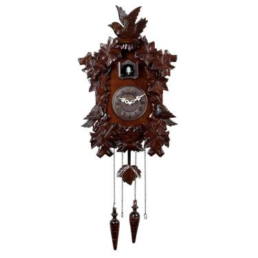 Imagem de Relógio de Parede Cuco Grande Madeira Ipê Herweg