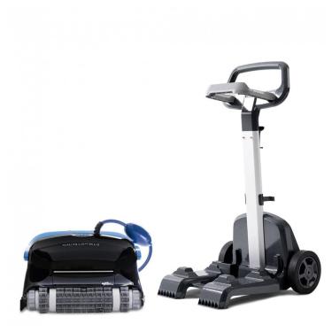 Imagem de Aspirador Robótico para Piscinas Dolphin Nautilus CC Plus Wi-Fi, Branco, Limpeza Automática com Conectividade App, Parede e Piso