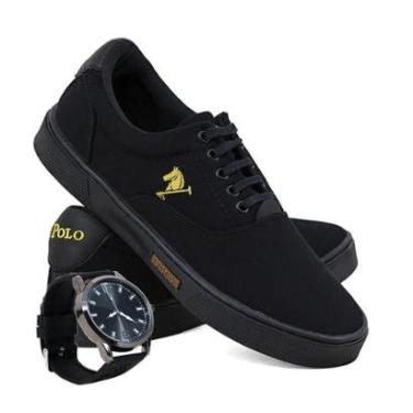 Imagem de Kit Sapatênis Masculino Polo Joy Sport + Relógio-Masculino