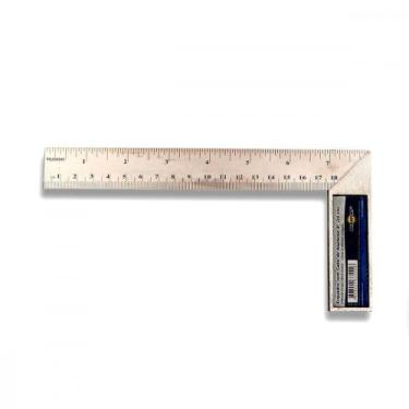 Imagem de Esquadro Cabo Aluminio Brasfort 08E'' 20Cm 8555