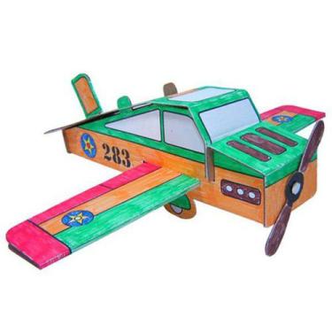 Imagem de Kit De Papelão - Avião - Kits For Kids