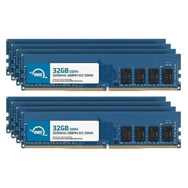 Imagem de OWC Memória RAM de servidor de estação de trabalho de 256 GB (8 x 32 GB) DDR4 3200 MHz PC4-25600 CL22 2RX8 ECC Unbuffered UDIMM 1,2 V 288 pinos