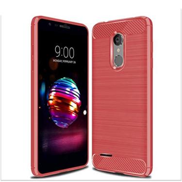 Imagem de Capa para LG K10 Alpha 2018, com sensação macia, proteção total, anti-arranhões e impressões digitais + capa para celular resistente a arranhões para LG K10 Alpha 2018