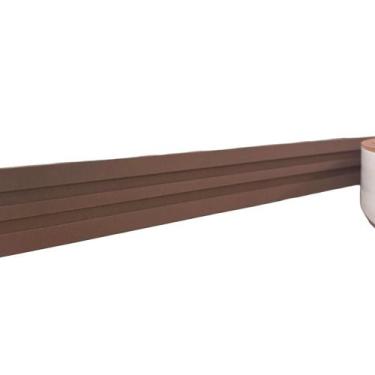 Imagem de Guarnição Moldura Rodameio Eva Autocolante Flexível Sol 3,5cmx5mm 15 M