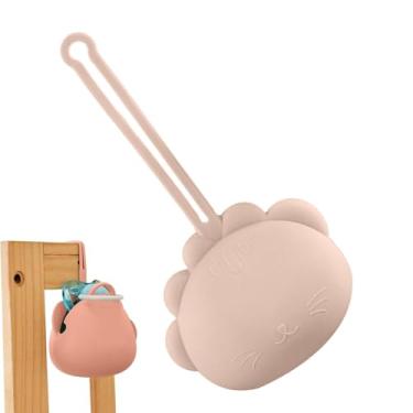 Imagem de Caixa organizadora de chupeta portátil, estojo de armazenamento de mamilo de silicone, Caixa porta-chupeta para criança, Bolsa organizadora de chupeta com cordão para passeios diários, viagens longas,