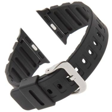 Imagem de Pulseira de Relógio Inteligente Gilden Extra Longa - Preta e à Prova D