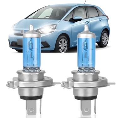 Imagem de XRDHJI Adequado para lâmpadas de farol de halogêneo de alto desempenho Honda Fit 2006-2020, kit de lâmpadas de substituição de farol duplo alto e baixo 9003/H4, Plug and Play, pacote com 2