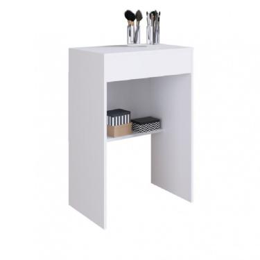 Imagem de Penteadeira Com Espelho Embutido Mimo Branco