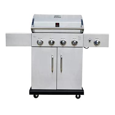 Imagem de Churrasqueira A Gás Aço Inox Carrinho Chaleur Devon com 4 Queimadores