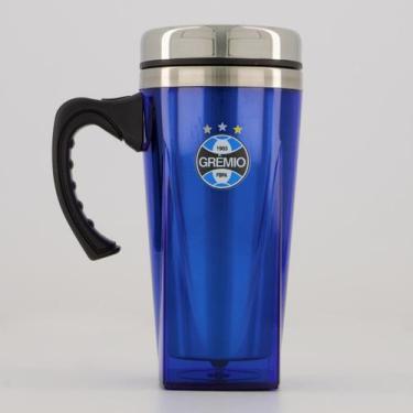 Imagem de Caneca Térmica Grêmio Inox - DWJ, Único