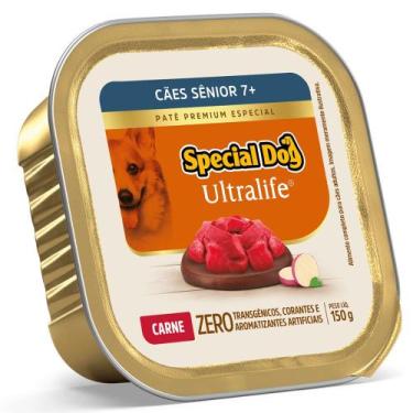 Imagem de Ração Úmida Special Dog para Cães Sênior Sabor Patê de Carne 150g - MA