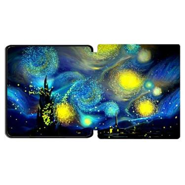 Imagem de Yzlvigrous Capa para Kindle Oasis 9/10ª Geração 2017/2019, Tampa de Casca Traseira TPU de 7 Polegadas com Recurso de Vigília do Sono Automático, Modelo: CW24WI/S8IN4O