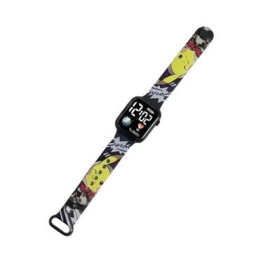 Imagem de Relógio Digital LED Da Sanrio Hello Kitty Stitch Pikachu Para Crianças