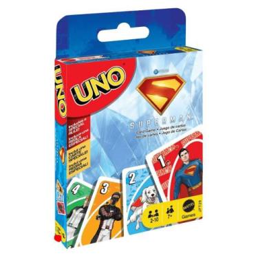Imagem de Jogo de Cartas UNO Superman 112 Cartas JFT29 - Mattel