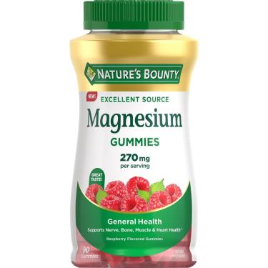 Imagem de Suplemento de gomas de citrato de magnésio Nature's Bounty 90 ct-Unissex