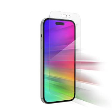 Imagem de ZAGG Película protetora de tela Invisible Shield Glass Elite VisionGuard para Apple iPhone 14 Pro - 5X mais forte, proteção contra luz azul, tecnologia anti-impressão digital, fácil de instalar