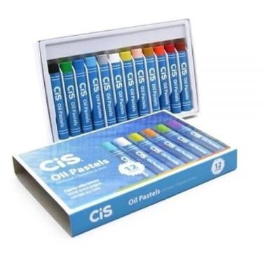Imagem de Giz Pastel Cis 12 Cores, Cis, Giz Pastel 58.6900, Multicor