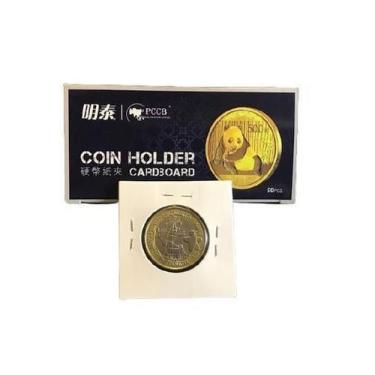 Imagem de 2 Caixas Coin Holder Pccb 27,5Mm Com 50 Und. Cada Caixa