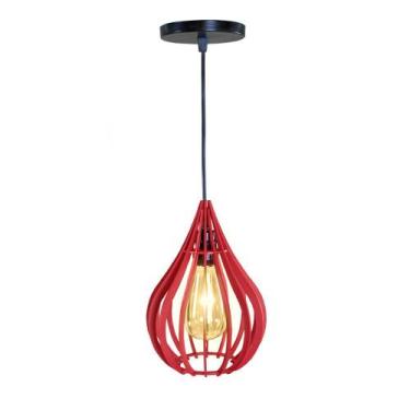 Imagem de Pendente Chile, Luminária de Teto Cozinha e Sala, Lustre Gota Rústico 