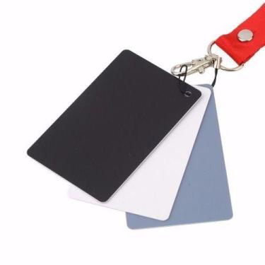 Imagem de Cartão Cinza Balanço Branco 3 Em1 18% Grey Card White Balan - dedcases