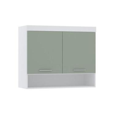 Imagem de Guarda Roupa Maleiro Aéreo Solteiro Ponte - Módulo Dormitório Alpes - 