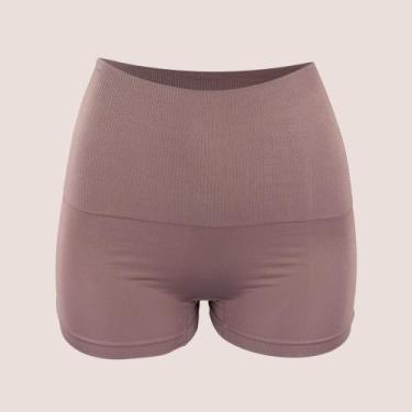 Imagem de Calcinha Boxer Sem Costura Zee Rucci Modeladora Toque Macio, Lilás, M