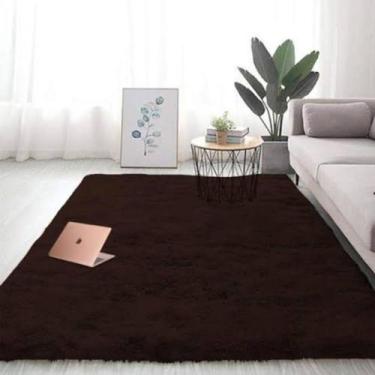 Imagem de Kit 2 Tapete Passadeira Peludo Felpudo Antiderrapante Quarto Sala Corr