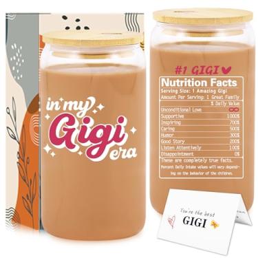 Imagem de Presentes Gigi para avó – Xícara de café Gigi de 473 ml, presentes de avó de netos – Perfeito para o dia das mães, aniversário, Natal ou avós pela primeira vez – Também é ótimo presente para vovós