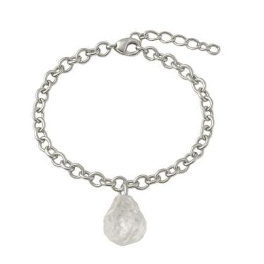 Imagem de Pulseira de Quartzo Cristal - Cristal Natural, Prata 925
