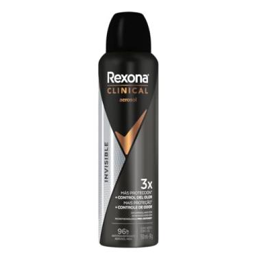 Imagem de Rexona Clinical Men Antitranspirante Aerossol Invisible 150ml