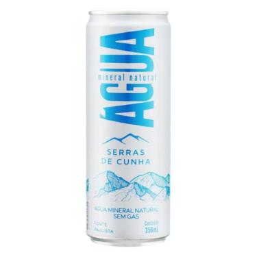 Imagem de ÁGUA MINERAL SERRAS DE CUNHA SEM GÁS LATA 350ML PACK C/6UNID