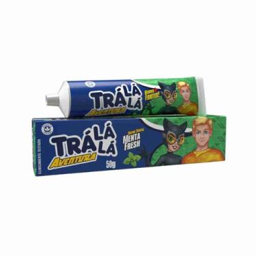 Imagem de Creme Dental Tra La La Kids 50g Menta com Flúor