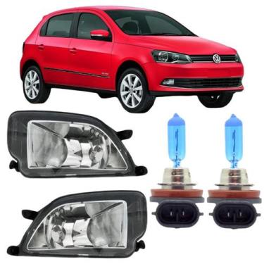 Imagem de Par milha volkswagen gol g6 2012 13 14 15 2016 + lampadas - BIBAS