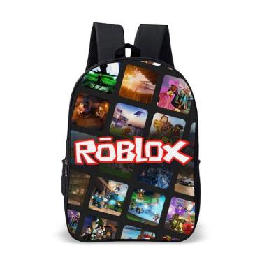 Imagem de Mochila Bolsa Escolar Infantil Roblox Volta Às Aulas - Use Thuco, Ms01