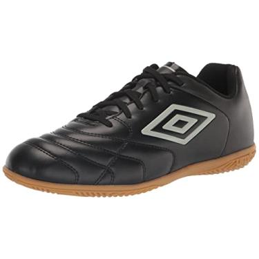 Imagem de Umbro Tênis de futebol masculino Classico Xi Ic Indoor, Preto/cinza, 43